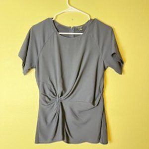 Ann Taylor Blouse Gray
